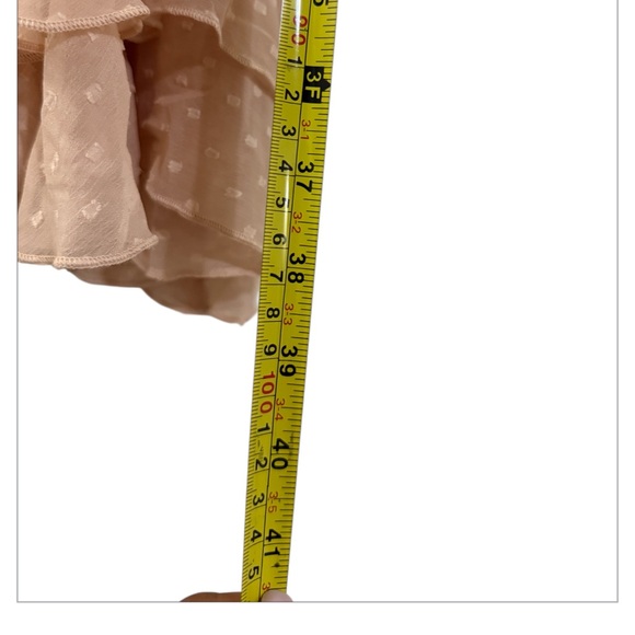 ASOS Tan Ruffle Dress - Picture 8 of 10